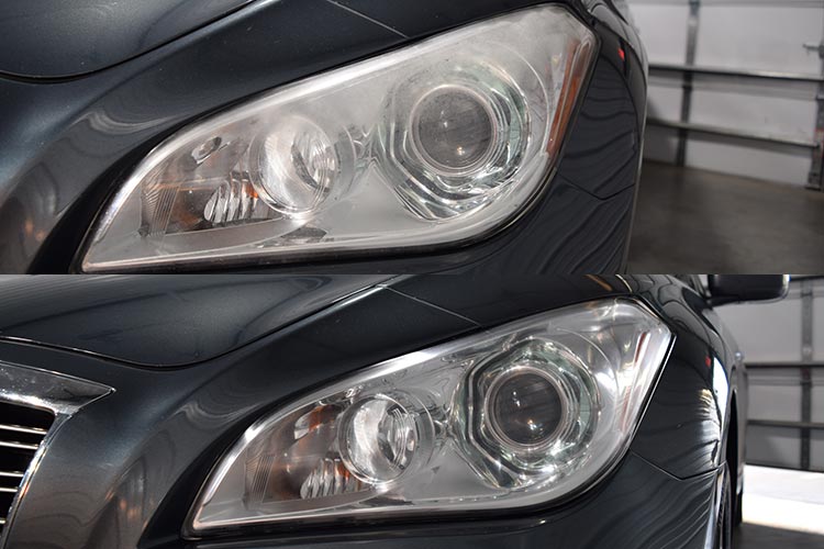 wrapped kc professional headlight restoration before and after